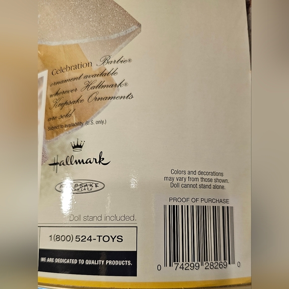 Special 2000 Edition Celebration Barbie - Picture 6 of 6